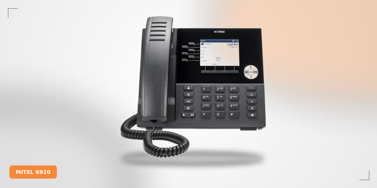 تلفن های رومیزی تحت شبکه مایتل سری 6900 مدل 6920/6920w