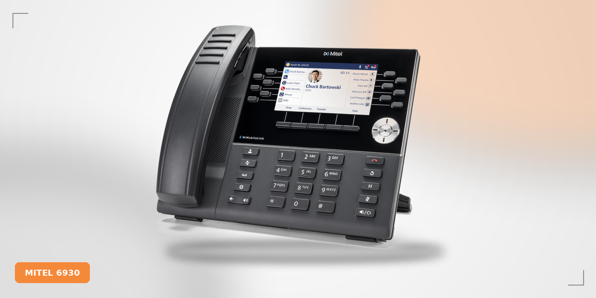 تلفن های IP رومیزی تحت شبکه مایتل سری 6900 مدل 6930/6930w