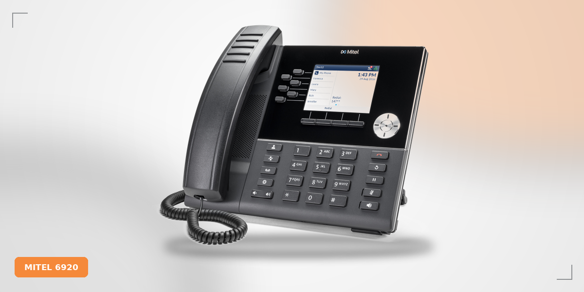 تلفن های رومیزی تحت شبکه مایتل سری 6900 مدل 6920/6920w